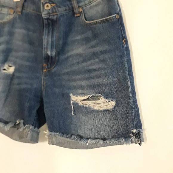 Dixie High Waist 5 Pocket Denim Jean Short - Picture 7 of 11